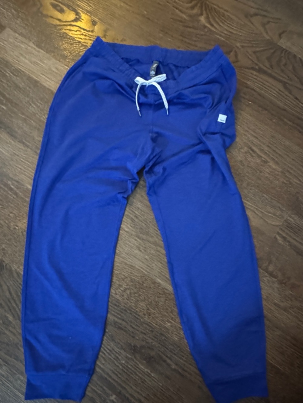 Vuori Royal Blue Kids Joggers with Drawstring
